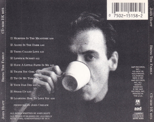 John Hiatt - Bring the Family - CD