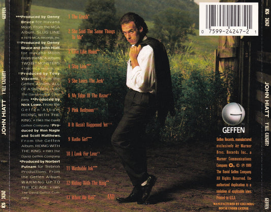 John Hiatt - Y'all caught? - CD