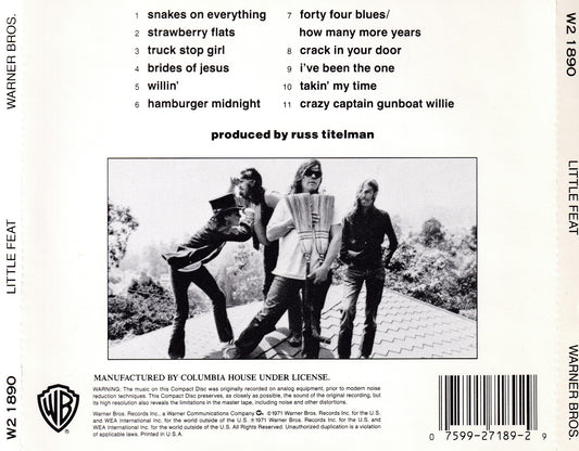 Little Feat - Self Titled - CD