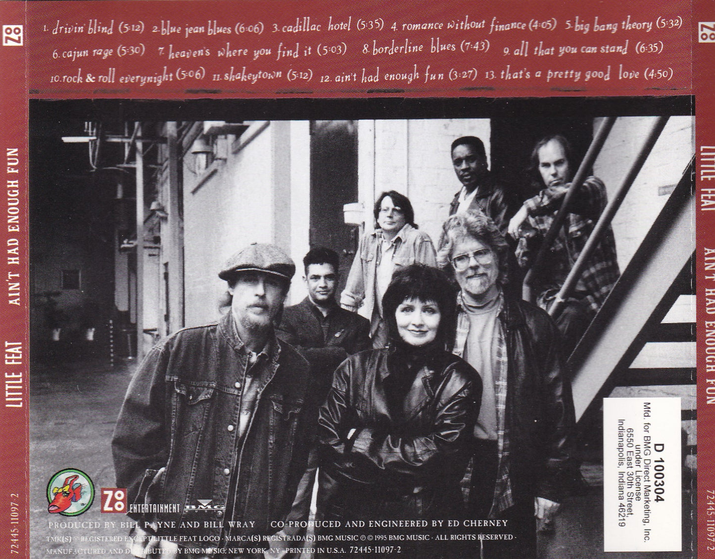 Little Feat - Ain't Had Enough Fun - CD