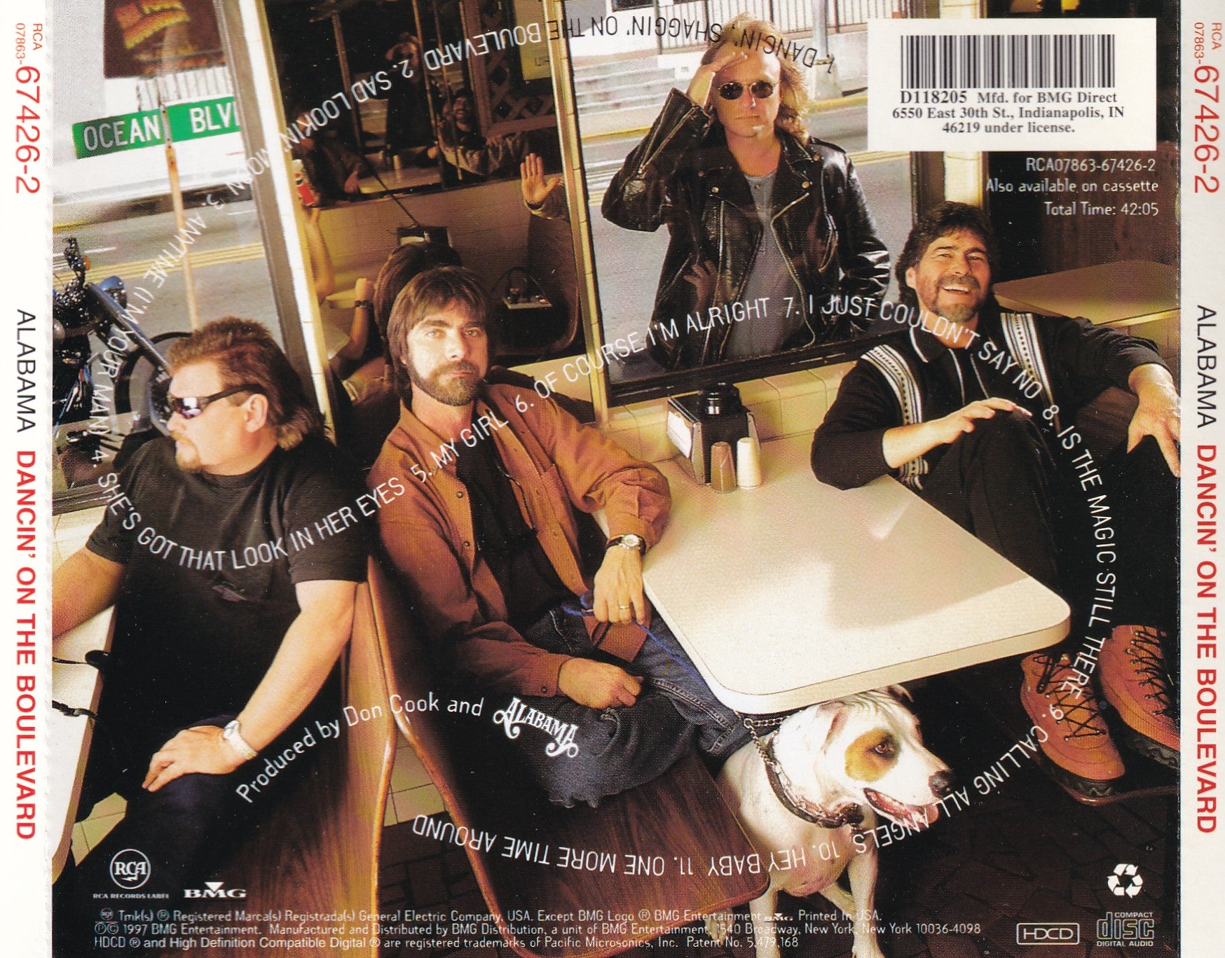 Alabama - Dancin' On The Boulevard - CD