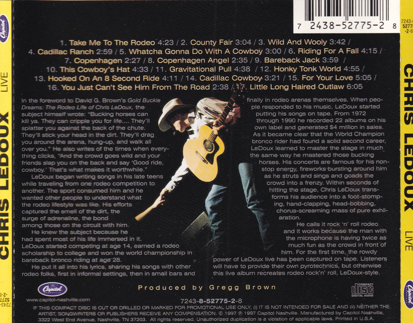 Chris LeDoux - Live - CD