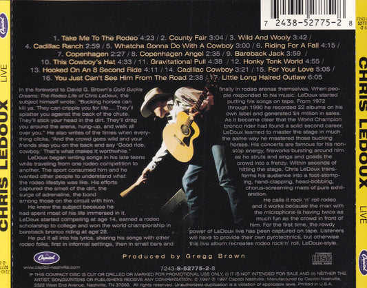 Chris LeDoux - Live - CD