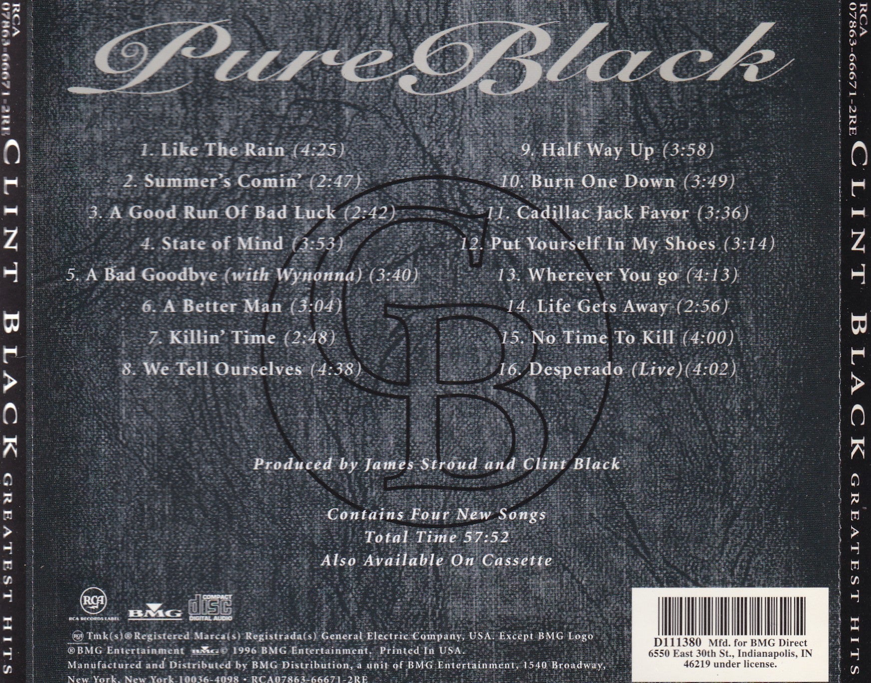 Clint Black - Greatest Hits - CD
