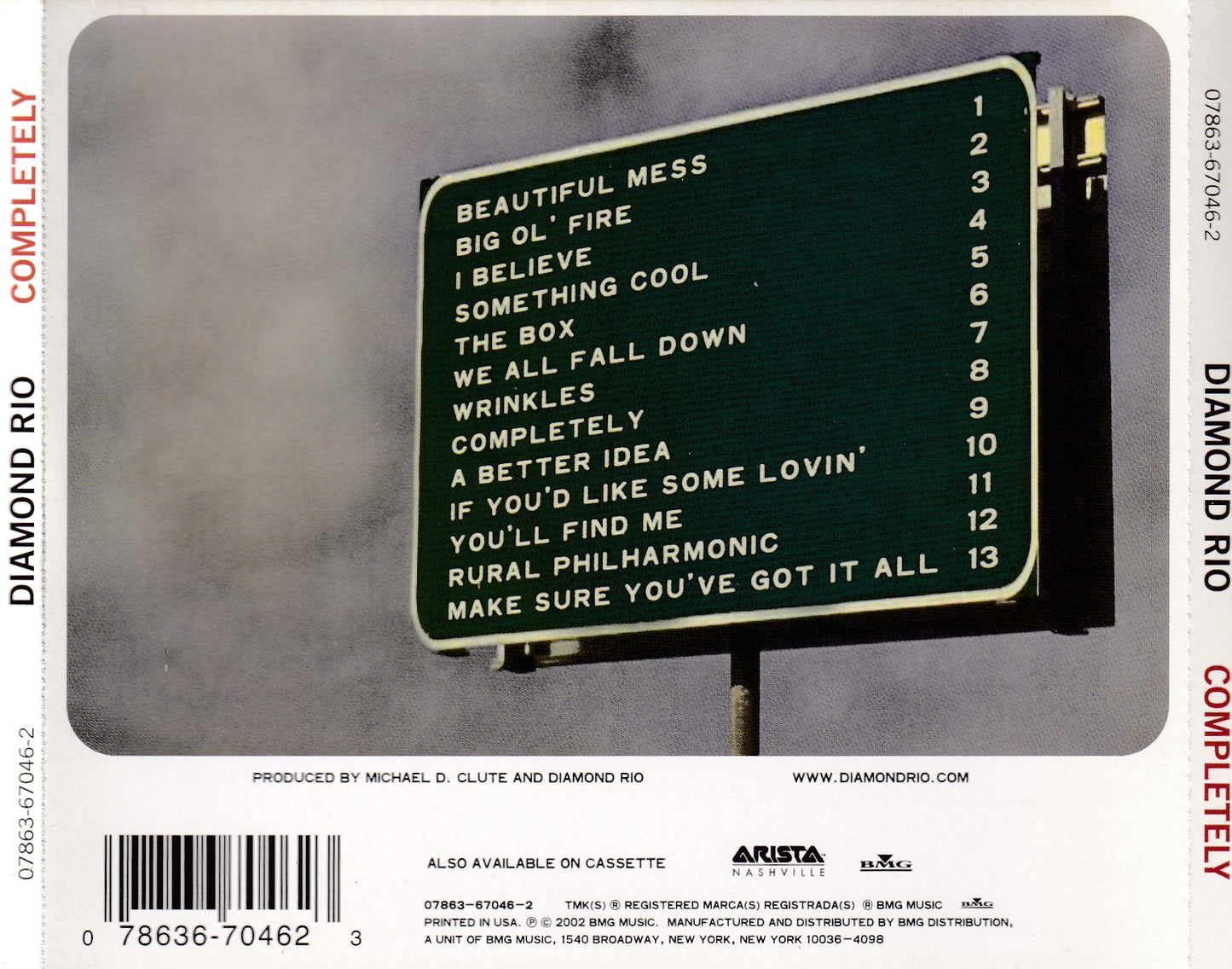 Diamond Rio - Completely - CD