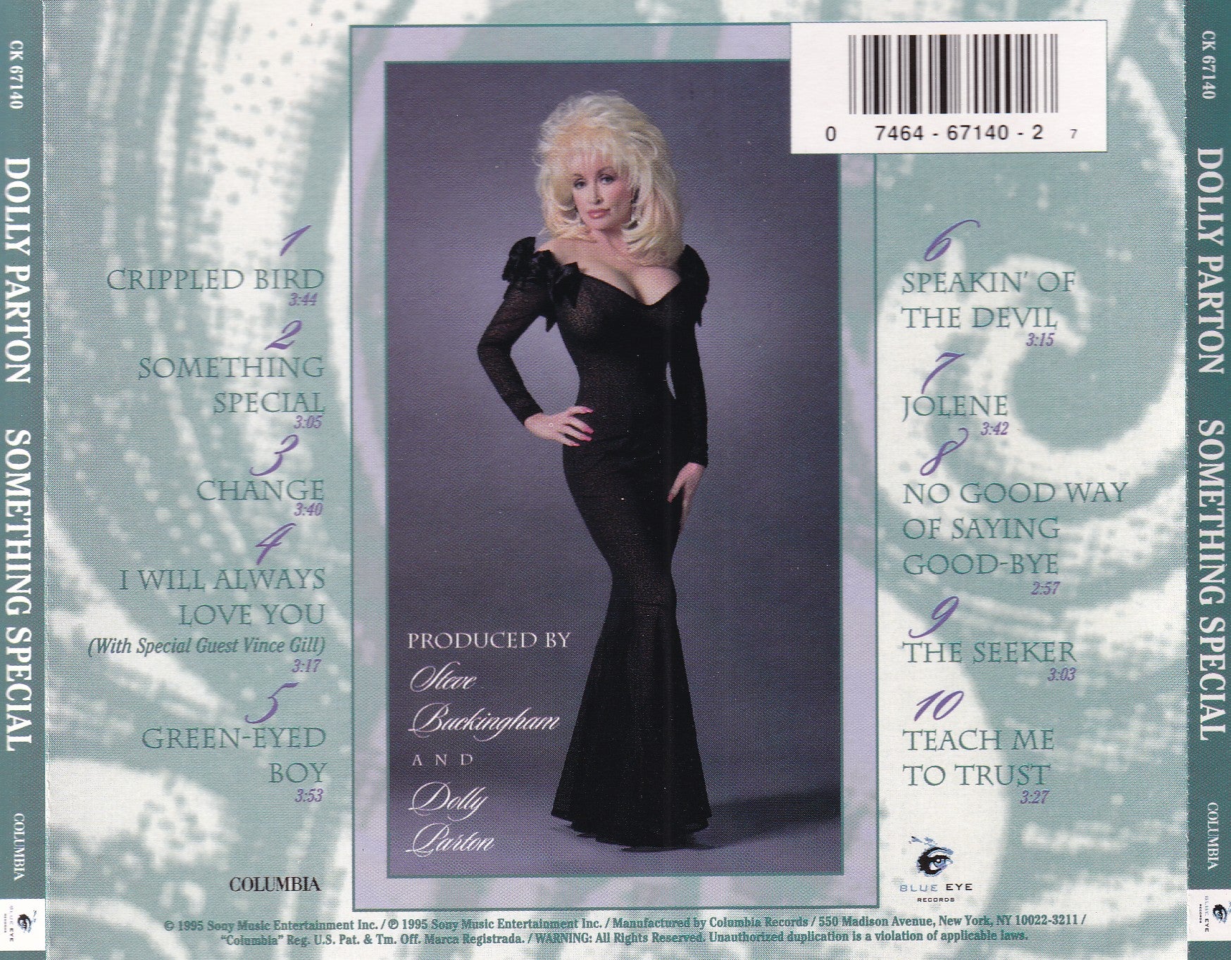 Dolly Parton - Something Special - CD