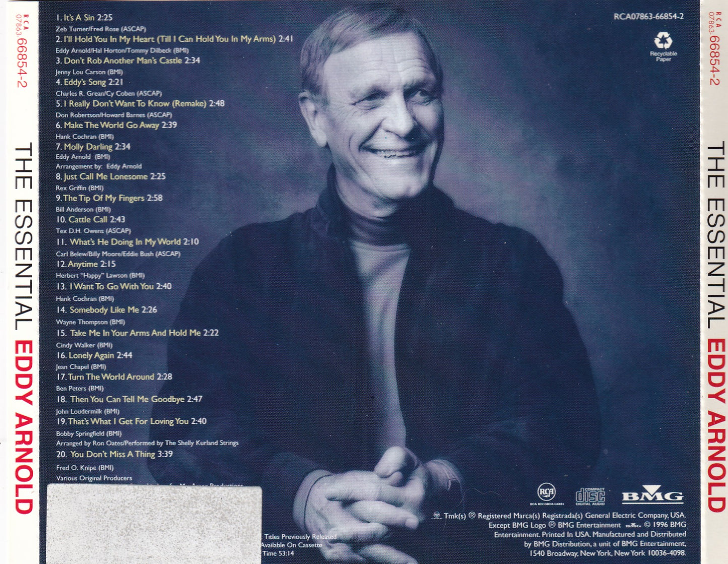 Eddy Arnold - The Essential Eddy Arnold - CD