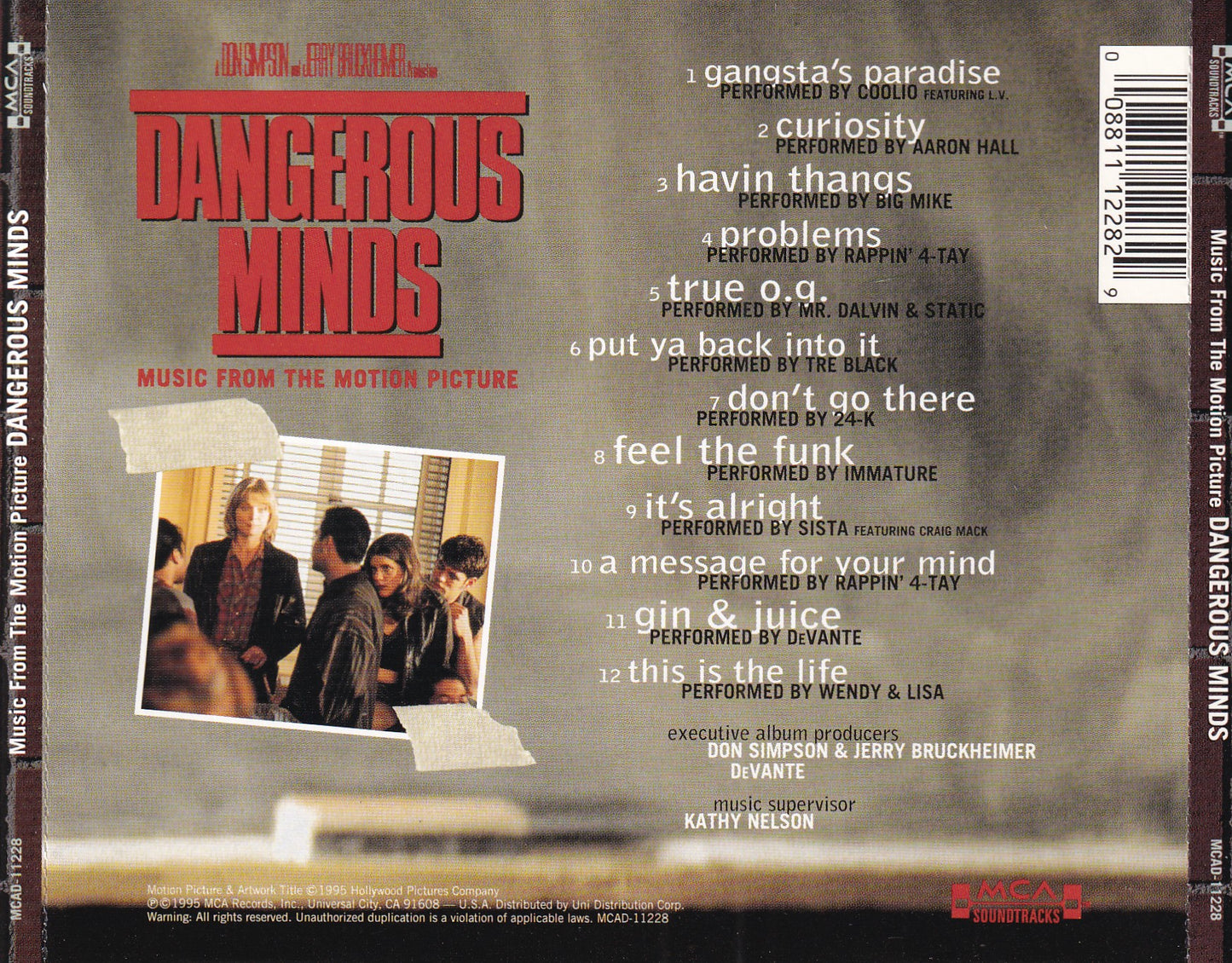 Soundtrack - Dangerous Minds - CD