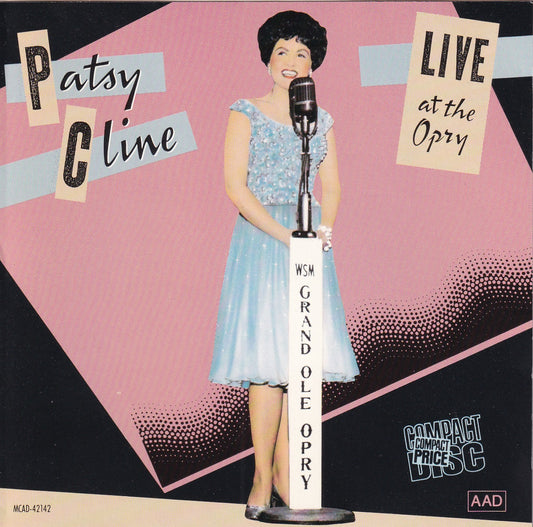 Patsy Cline - Live at the Opry - CD