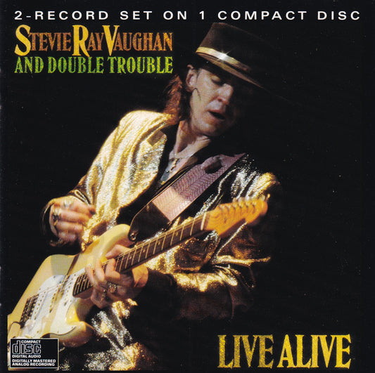 Stevie Ray Vaughan & Double Trouble - Live Alive - CD