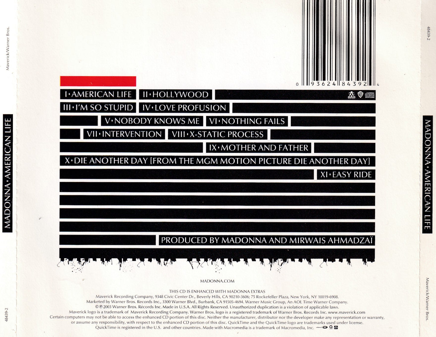 Madonna - American Life - CD