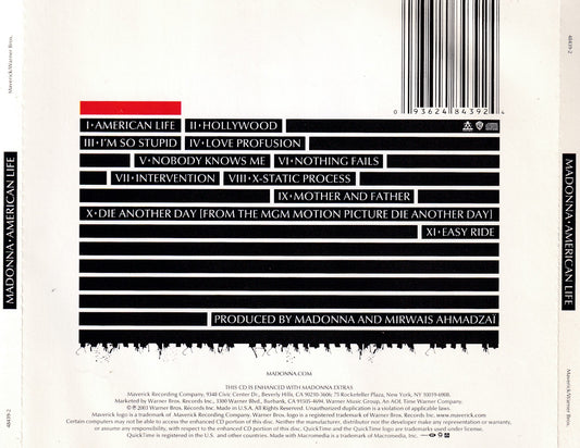 Madonna - American Life - CD