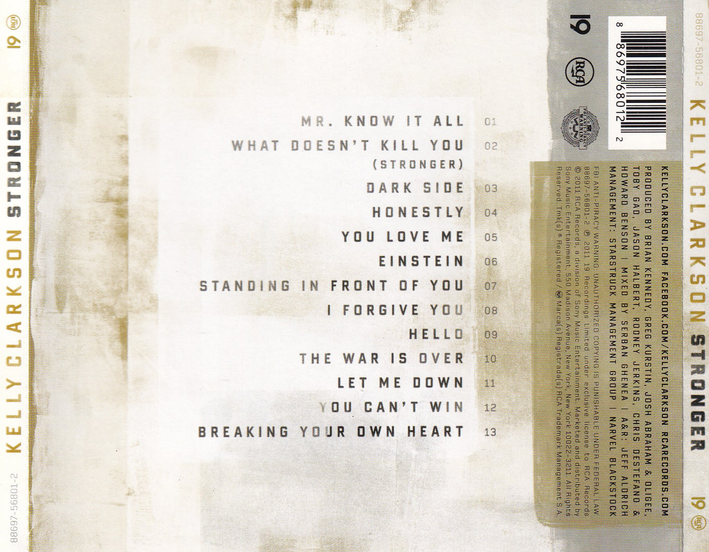 Kelly Clarkson - Stronger - CD