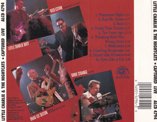 Little Charlie & The Nightcats - Captured Live - CD