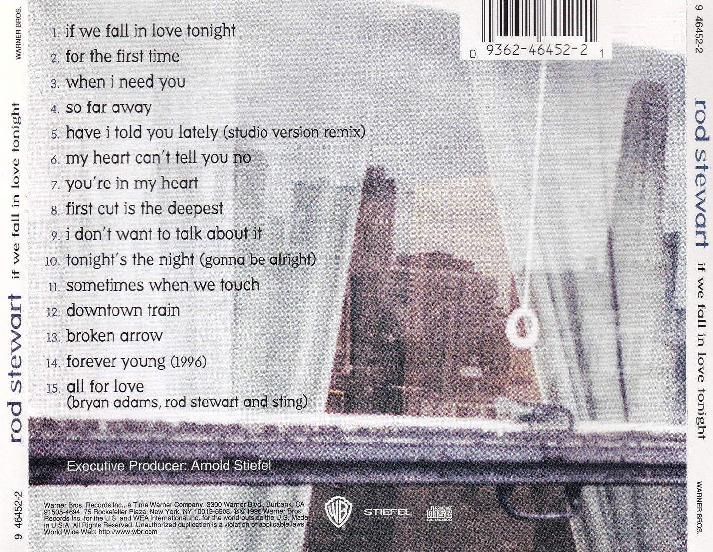 Rod Stewart – If We Fall In Love Tonight - CD