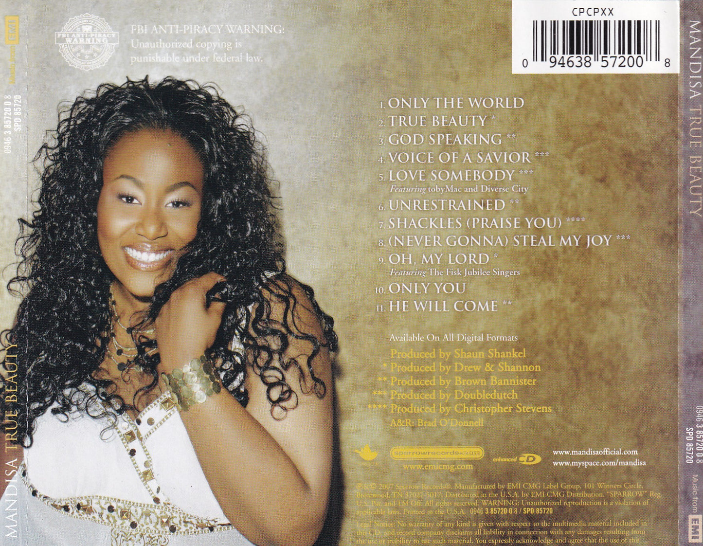 Mandisa - True Beauty - CD