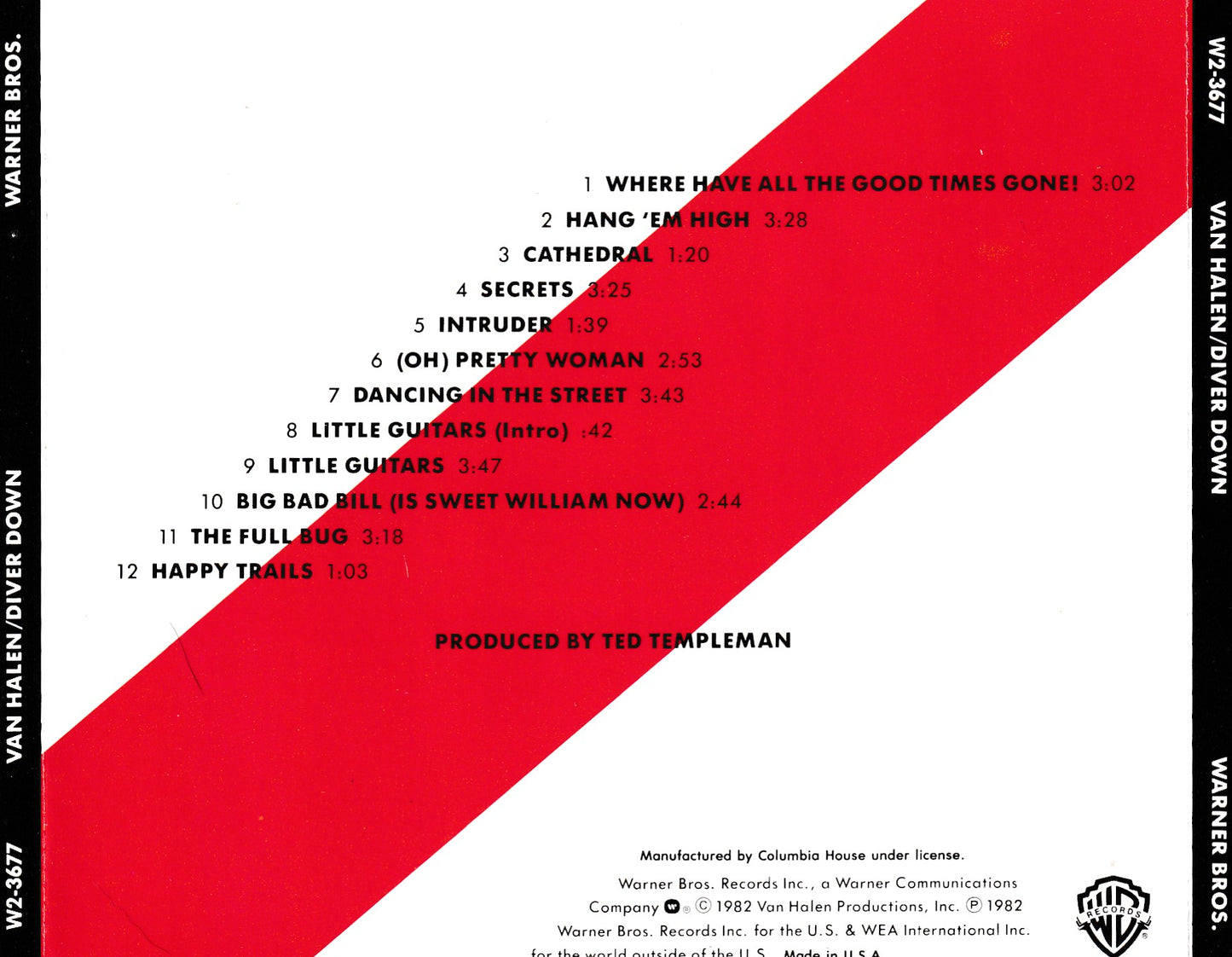 Van Halen - Diver Down - CD