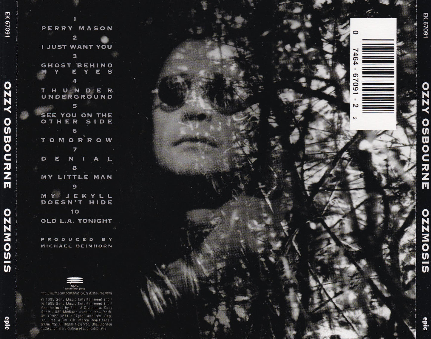 Ozzy Osbourne - Ozzmosis - CD