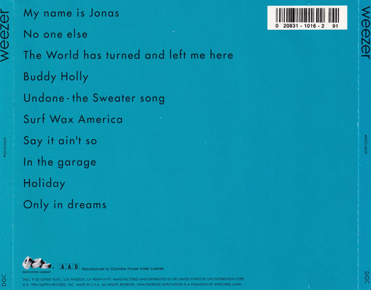 Weezer - Blue Album - CD