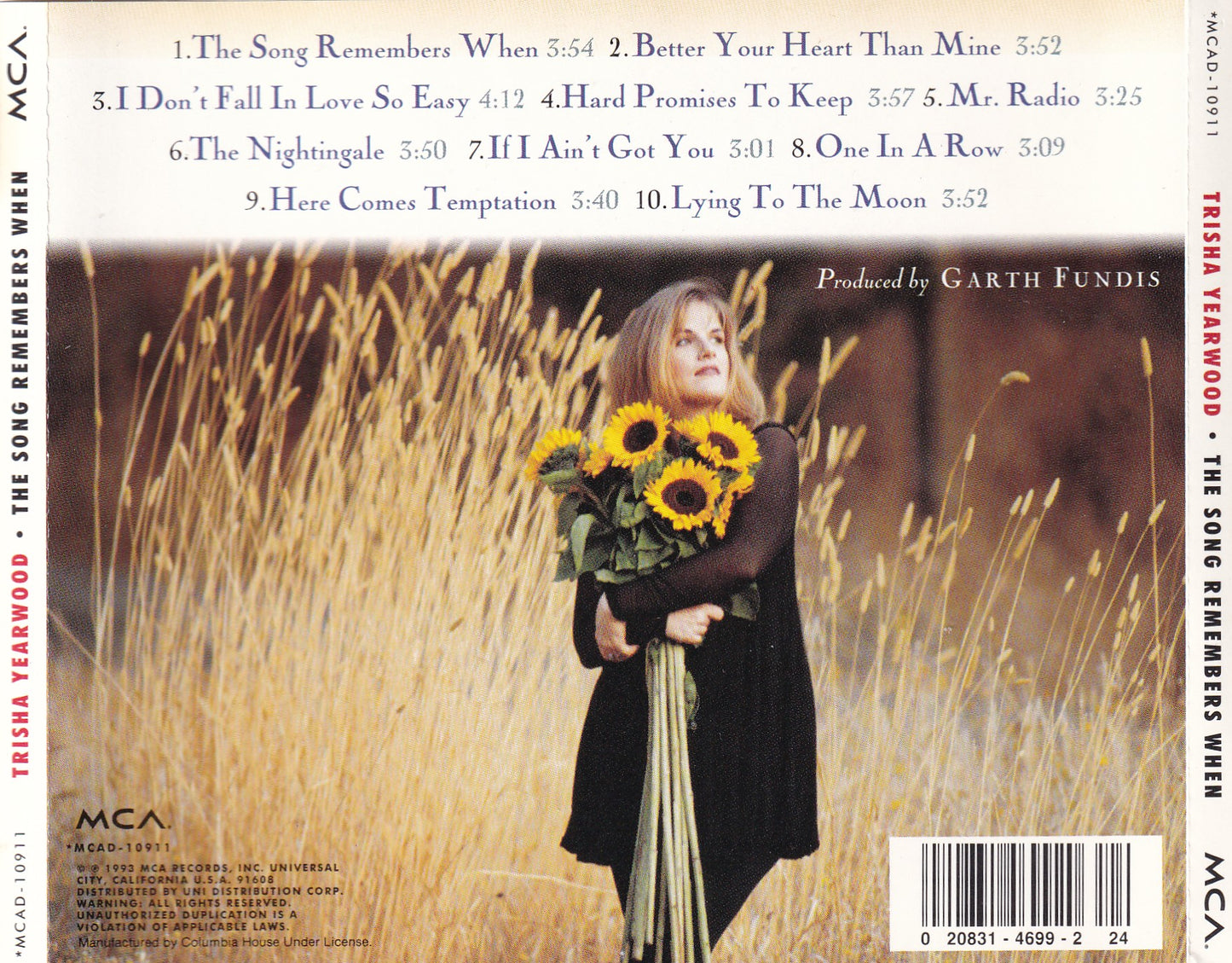 Trisha Yearwood – The Song Remembers When - CD