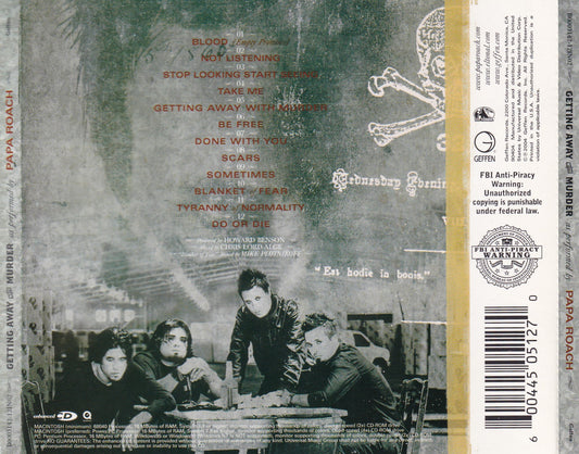 Papa Roach - Getting Away With Murder - CD