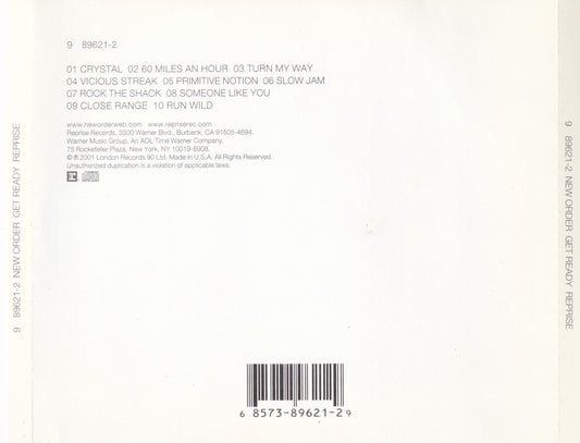 New Order - Get Ready - CD