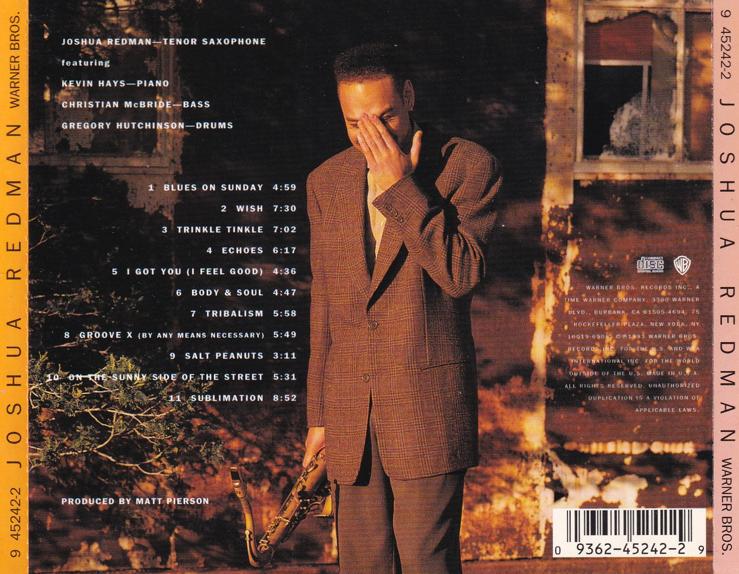 Joshua Redman – Joshua Redman - CD