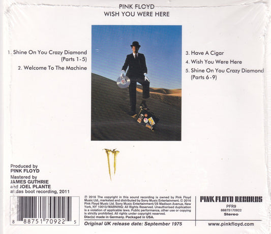 Pink Floyd - Wish You Were Here - CD