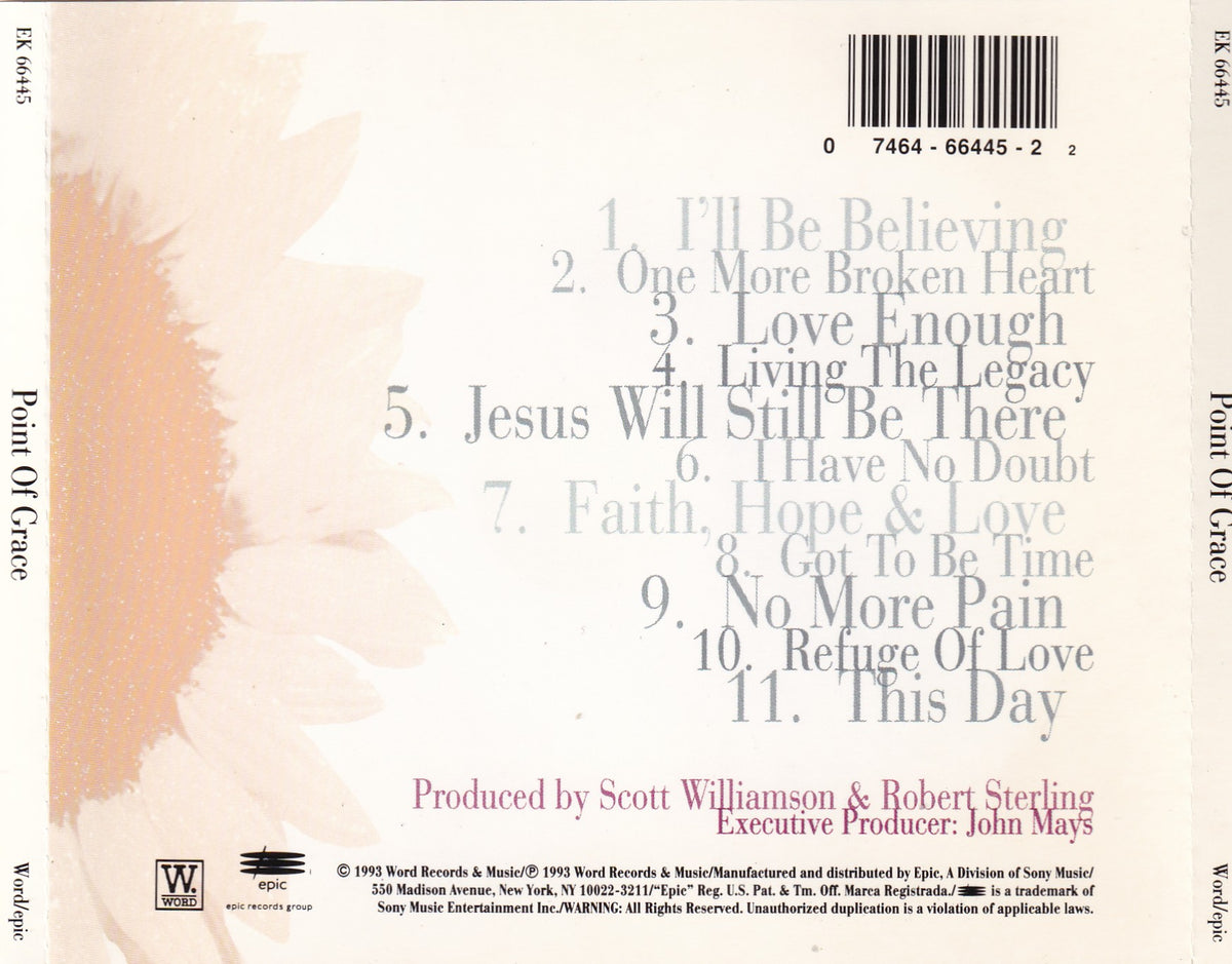 Point Of Grace - Point Of Grace - CD