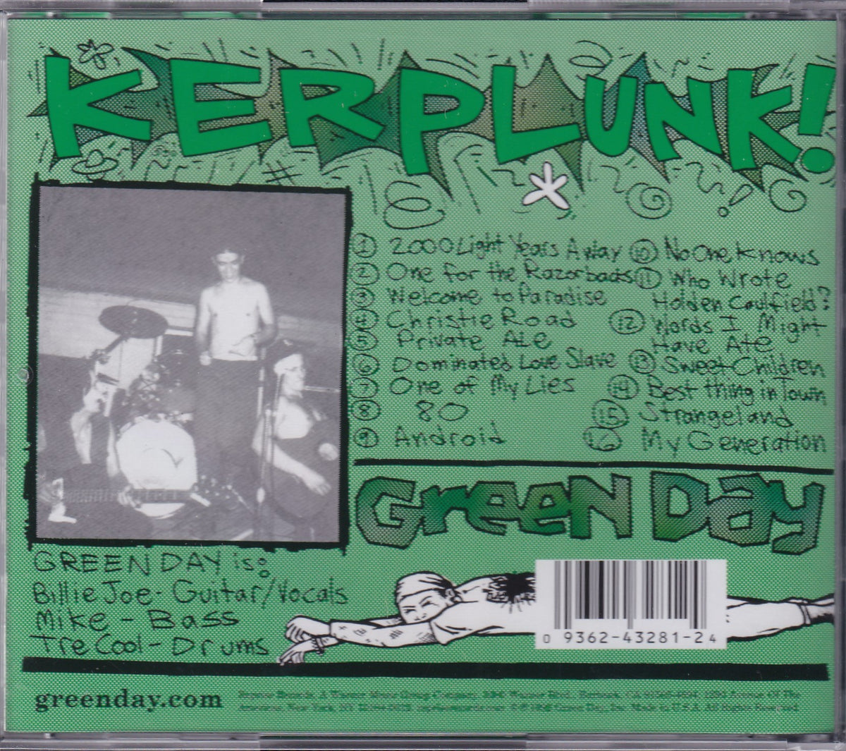 Green Day - Kerplunk! - CD