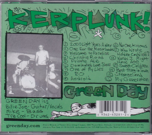 Green Day - Kerplunk! - CD