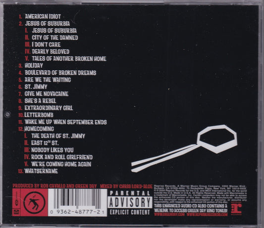 Green Day - American Idiot - CD