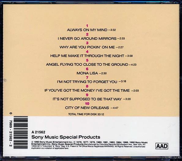 Willie Nelson - Yours Always - CD by TheCDExchange.com