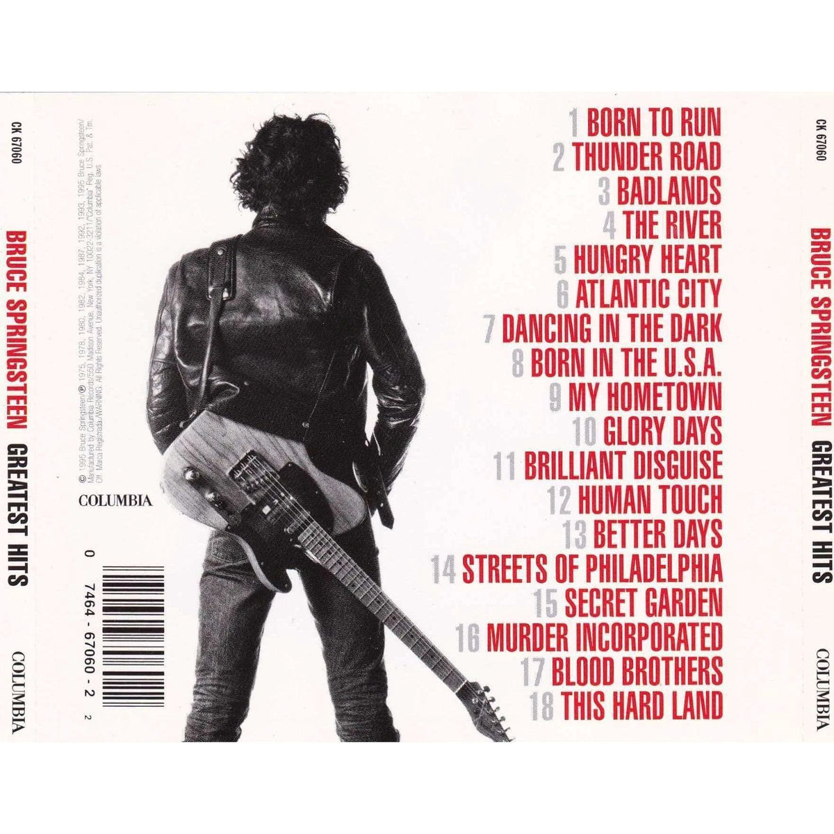 Bruce Springsteen - Greatest Hits - CD