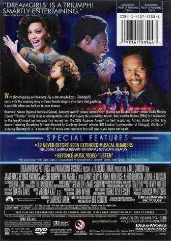 DVD - Dreamgirls Jamie Foxx Beyonce by TheCDExchange.com