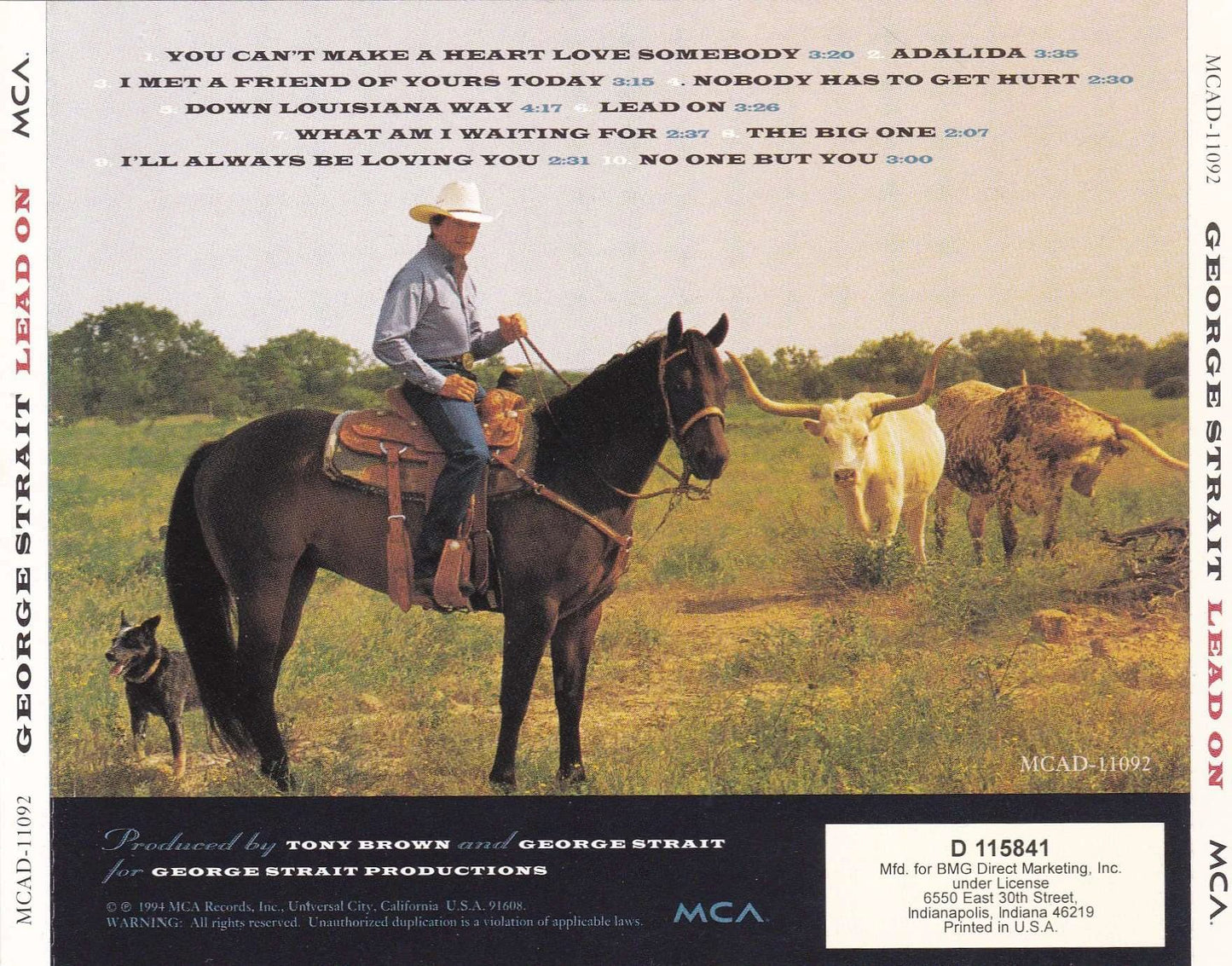 George Strait - Lead On - CD,CD,The CD Exchange
