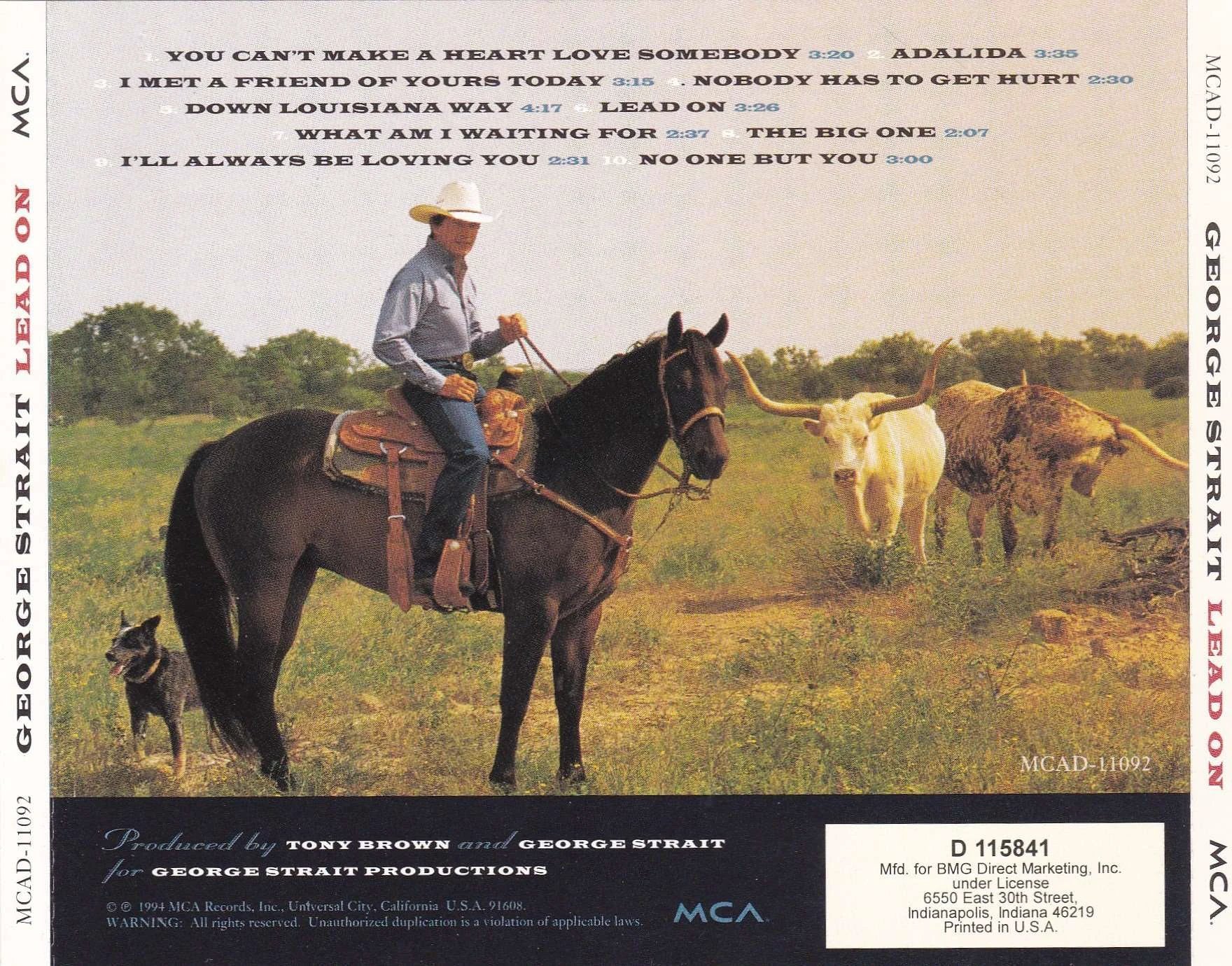 George Strait - Lead On - CD,CD,The CD Exchange