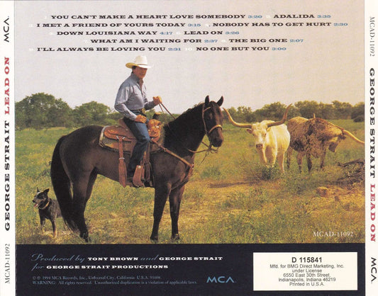 George Strait - Lead On - CD,CD,The CD Exchange
