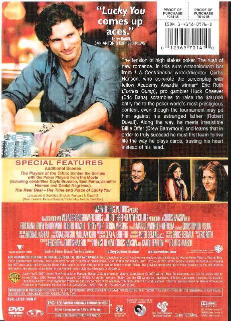 DVD - Lucky You Drew Barrymore