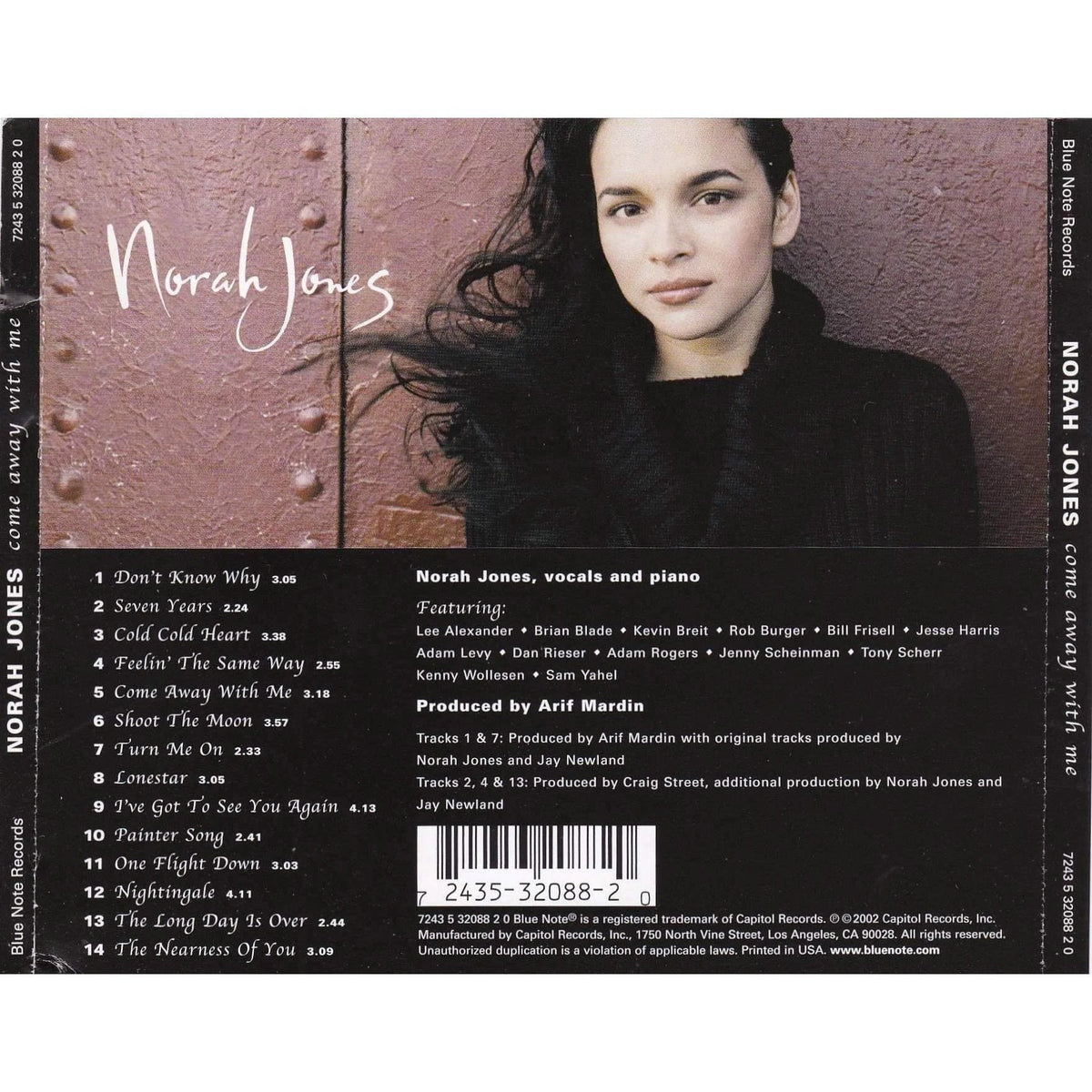 Norah Jones - Come Away With Me - CD