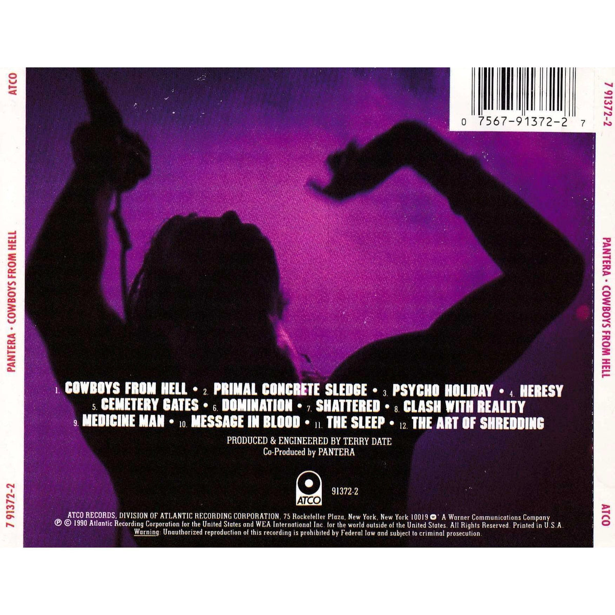 Pantera - Cowboys From Hell - CD,CD,The CD Exchange