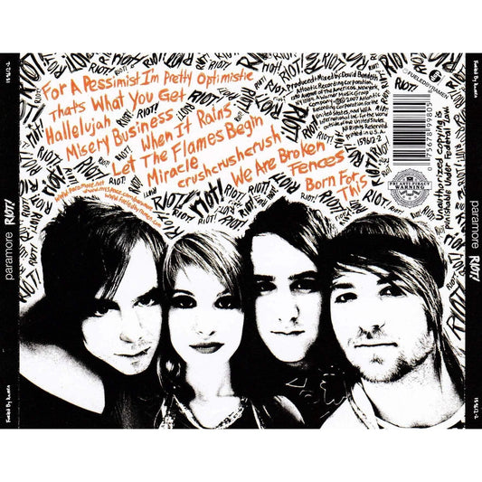 Paramore - Riot! - CD