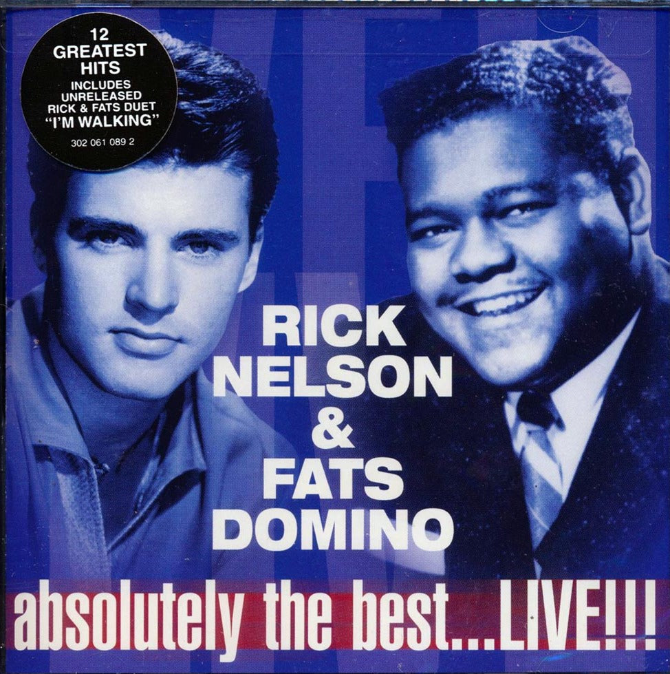 Rick Nelson & Fats Domino - Absolutely The Best: Live!!! - CD