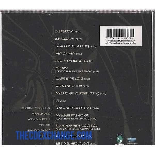 Celine Dion - Let's Talk About Love - Used CD