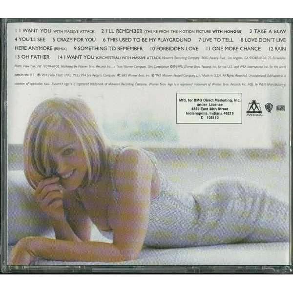 Madonna - Something To Remember - CD