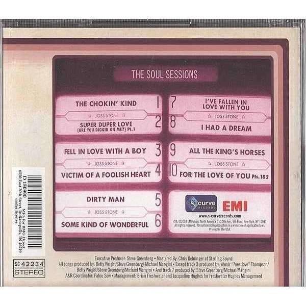 Joss Stone - The Soul Sessions - CD