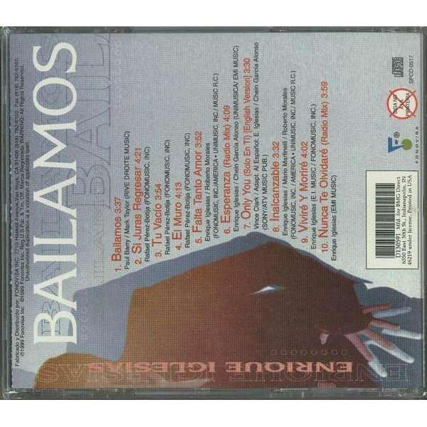 Enrique Iglesias - Bailamos: Greatest Hits - CD