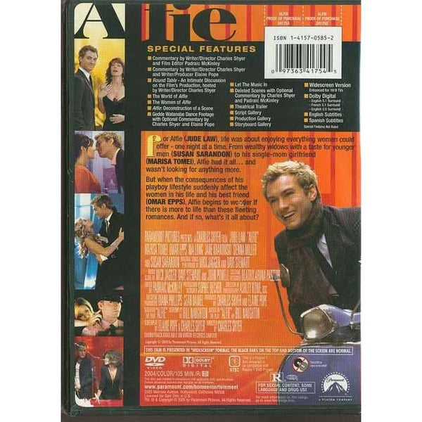 DVD | Alfie (2004 Widescreen)