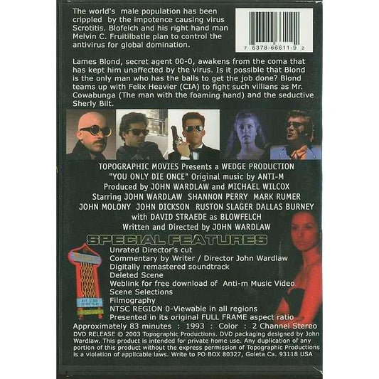 DVD - You Only Die Once