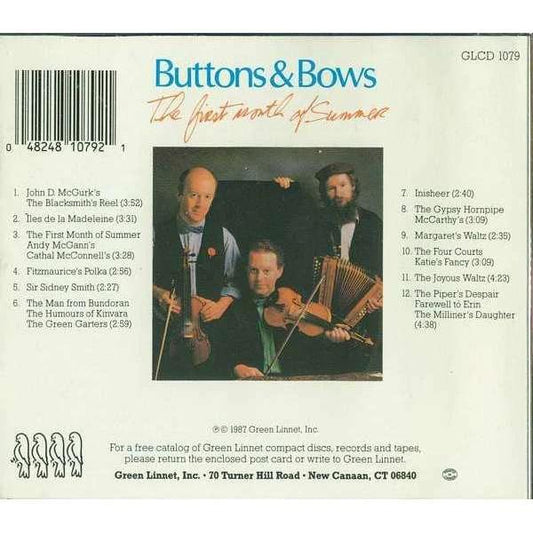 Buttons & Bows - The First Month Of Summer - CD